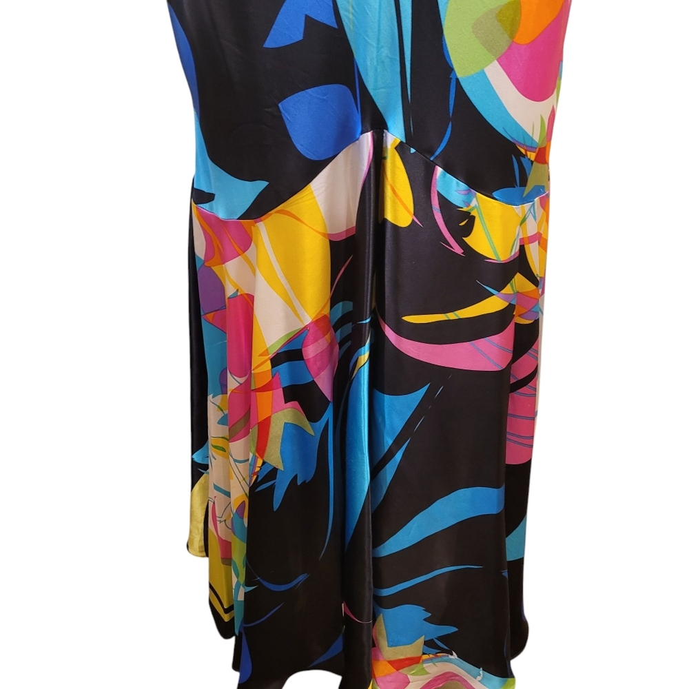 Cache Multicolor Abstract Maxi Dress - Picture 9 of 13
